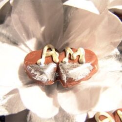 Coração duplo romântico